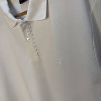 Netw0rk Polo Yaka Tshirt Beyaz Tam Kalıp !