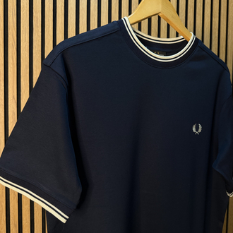 Fred Perry Tam Kalıp laci Rengi Tshirt
