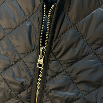 Barbour siyah Yelek Tam kalıp !