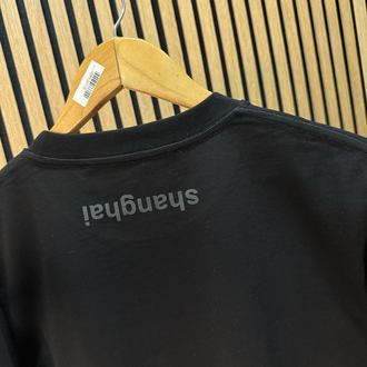 Wang Siyah Tshirt Tam Kalıp !