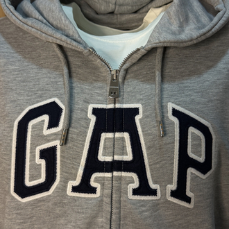 G4P Kapüşonlu Gri Sweat Tam Kalıp