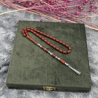 5x8 mm NAİM ŞAHİN ATÖLYESİNDEN FİBER TESBİH KAPLAMA TASARIM 