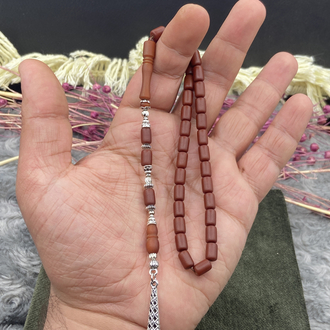 5x8 mm NAİM ŞAHİN ATÖLYESİNDEN FİBER TESBİH KAPLAMA TASARIM 