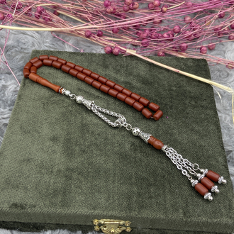5x8 mm NAİM ŞAHİN ATÖLYESİNDEN FİBER TESBİH KAPLAMA TASARIM 