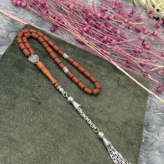 5x8 mm NAİM ŞAHİN ATÖLYESİNDEN ALMAN FİBER KAPLAMA PÜSKÜLLÜ 