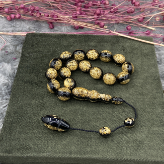 GOLDEN ROSARY ALTIN VARAKLI UÇAK CAMI MASKOT 