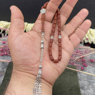 5x8 mm NAİM ŞAHİN ATÖLYESİNDEN ALMAN FİBER KAPLAMA PÜSKÜLLÜ 