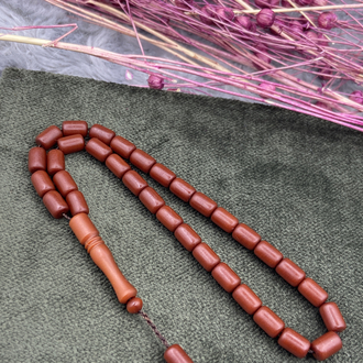 5x8 mm NAİM ŞAHİN ATÖLYESİNDEN FİBER TESBİH 