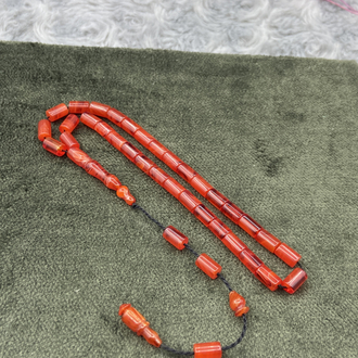 5x8 mm Salih Şirin Usta İşi Ateş Kehribar