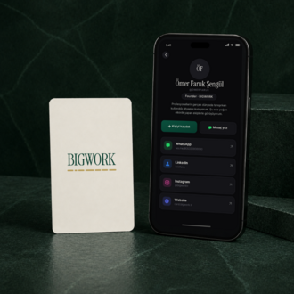 NFC Dijital Kartvizit - Standart