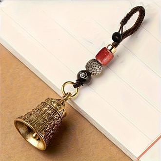 Zen Bell – Uzak Doğu Esintili Guardian Bell | İşlemeli & Spiritüel Tasarım