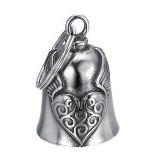 Guardian Bell – Kanatlı Kalp Model | Motorcular İçin Aşk ve Koruma Çanı