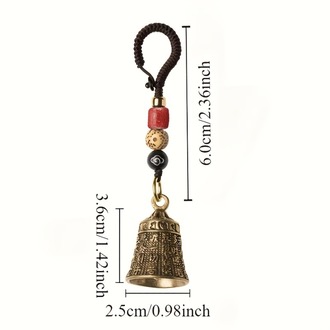 Zen Bell – Uzak Doğu Esintili Guardian Bell | İşlemeli & Spiritüel Tasarım