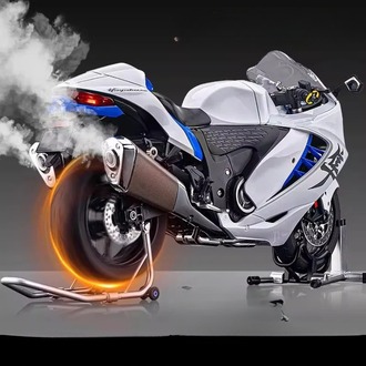 Suzuki Hayabusa 1300 – 1:6 Ölçekli Diecast Çalıştırılabilir. Özel / Ön Sipariş