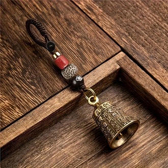 Zen Bell – Uzak Doğu Esintili Guardian Bell | İşlemeli & Spiritüel Tasarım