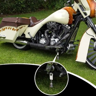 Guardian Bell – Kanatlı Kalp Model | Motorcular İçin Aşk ve Koruma Çanı