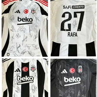 Beşiktaş Tüm Takım imzalı forma 