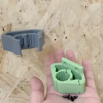 3D Baskı Banyo Mop ve Paspas Tutucu