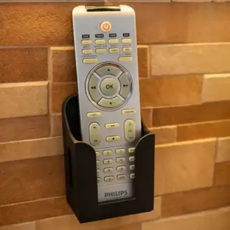 3D Baskı Duvar ve TV Ünitesi Kumanda Tutucu