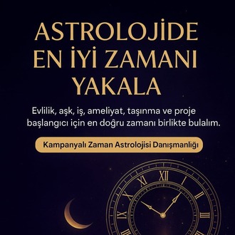 ASTROLOJİDE EN İYİ TEKLİ ZAMAN DANIŞMANLIĞI