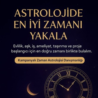 İKİLİ ZAMAN PAKETLERİ (EVLİLİK – İLİŞKİ – SİNASTRİ – ORTAKLIK)