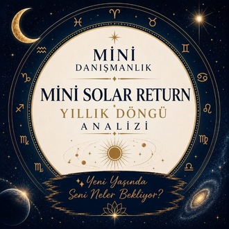 MİNİ YILLIK DÖNGÜ ANALİZİ (SOLAR RETURN)