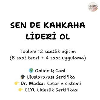  KAHKAHA YOGASI LİDERLİK EĞİTİMİ (CLYL)  