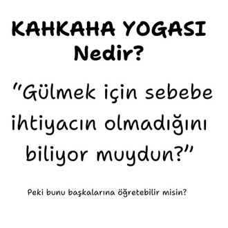  KAHKAHA YOGASI LİDERLİK EĞİTİMİ (CLYL)  