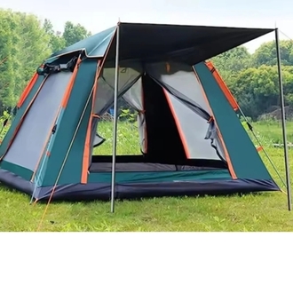 8 Kisilik Otomatik Kamp Çadır 240x240x156cm Dayanıklı Piknik Cadır Cantalı Su Geçirmez