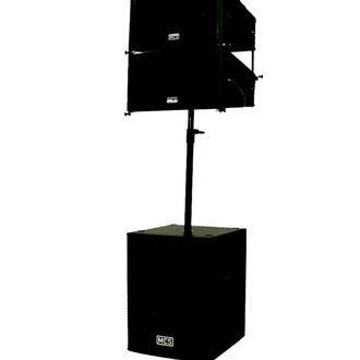 MCS LA-DOUBLE SET Aktif Hoparlör Paket Set