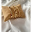 KADIN GOLD RENK SET BİLEKLİK
