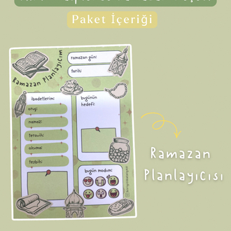 Çocuklar için Ramazan Hediye Paketi