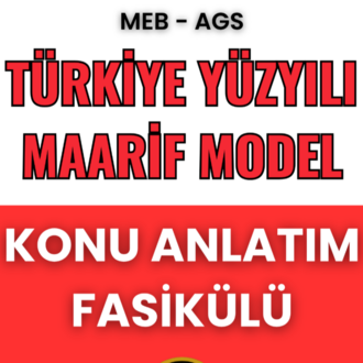 MAARİF MODEL KONU ANLATIM FASİKÜLÜ (MEB-AGS) (2026)