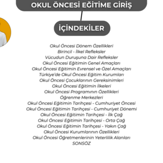 OKUL ÖNCESİ EĞİTİME GİRİŞ KONU ANLATIM FASİKÜLÜ (2027)