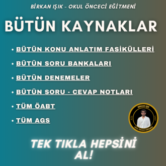 AGS ve ÖABT BÜTÜN KAYNAKLAR (2026) - BİRKAN IŞIK