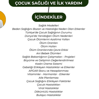 ÇOCUK SAĞLIĞI VE İLK YARDIM KONU ANLATIM FASİKÜLÜ (2027)