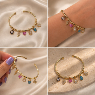 Prenses Charm Detaylı Bileklik