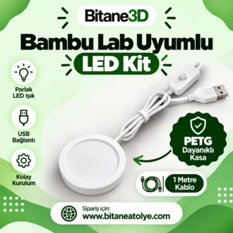 Bambu Lab Uyumlu LED Lamp Kit