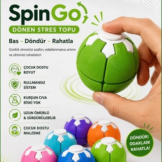 SpinGo Dönen Stres Topu (Sadece Toptan - Güncel Termin 15 Gün)