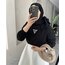 Guess Taşlı Sweat Siyah 