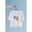 Kadın Silüeti Oversize Tişört Unisex