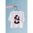 Maskeli Heykeltraş Oversize Tişört Unisex