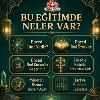 Online Nuru Şifa İlmi Ebced Eğitimi