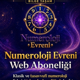 1 Yıllık Yorumlu Numeroloji Web Aboneliği