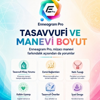 Enneagram Pro  Web Aboneliği; Mizaç Tipi Analiz programı