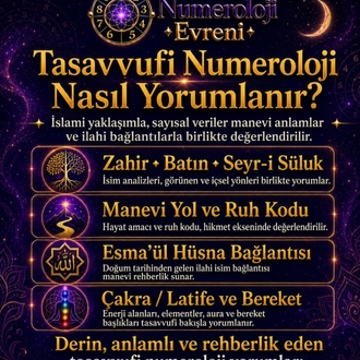 1 Yıllık Yorumlu Numeroloji Web Aboneliği