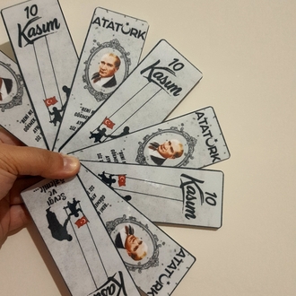KİTAP AYRACI - 10 KASIM