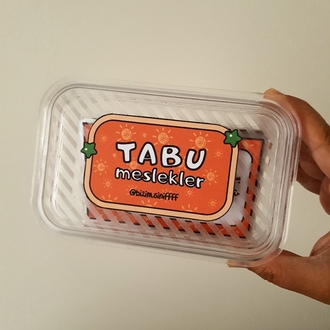TABU - MESLEKLER ( KUTUSUZ )