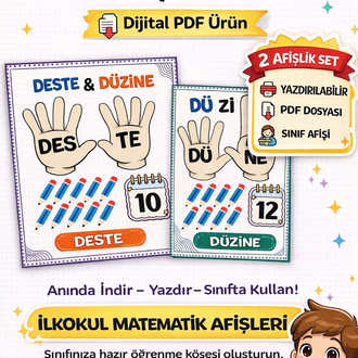 DESTE DÜZİNE - DİJİTAL ÜRÜN