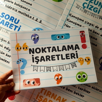 NOKTALAMA İŞARETLERİ A4 BOY